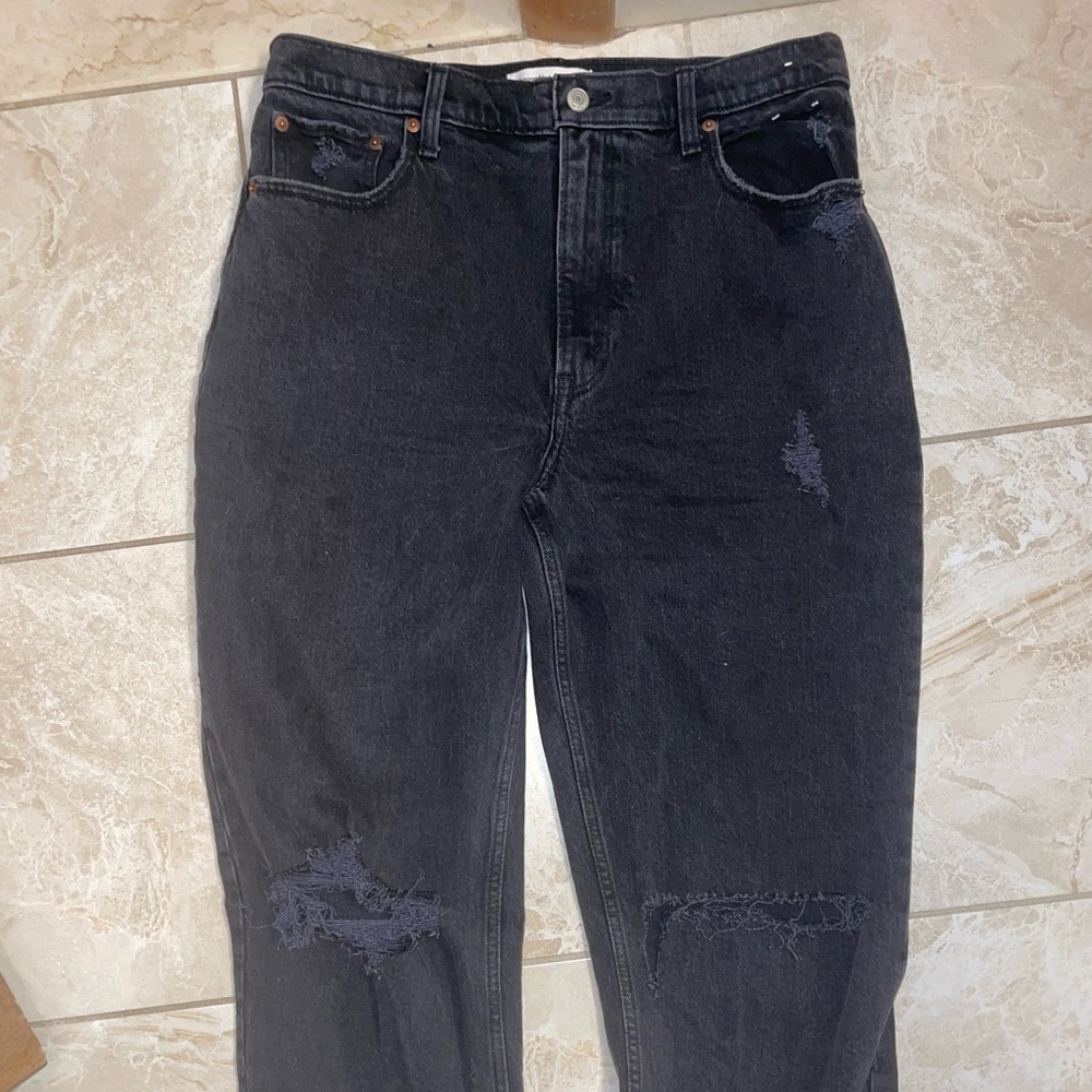 Abercrombie & Fitch 90s straight ultra high rise jeans